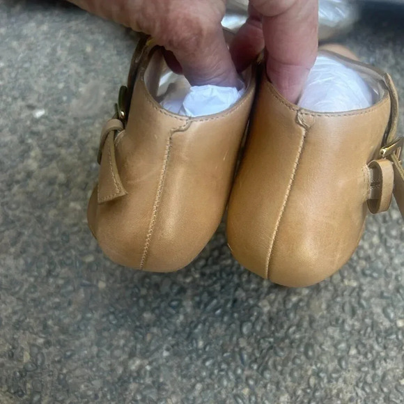 Cole Haan Gold Leather Verona Strappy High Heel Sandals Size 9.5 - Picture 6 of 10